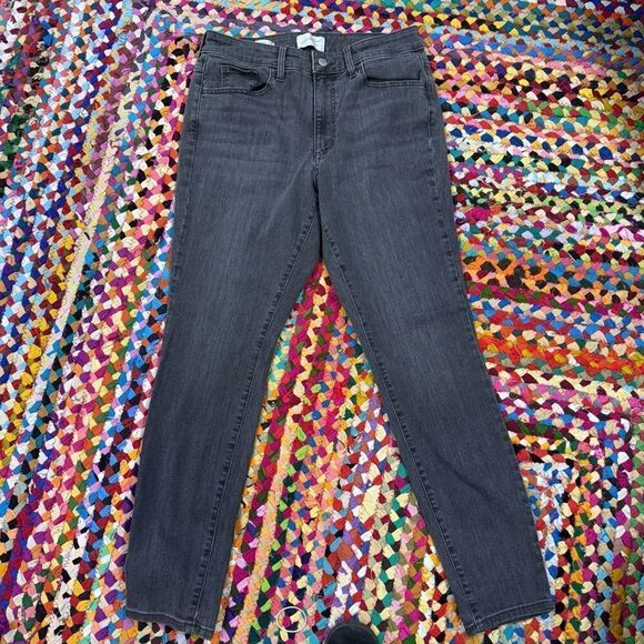 Universal Thread Black Washed High Rise Skinny stretch size 10R- EUC - Picture 2 of 6